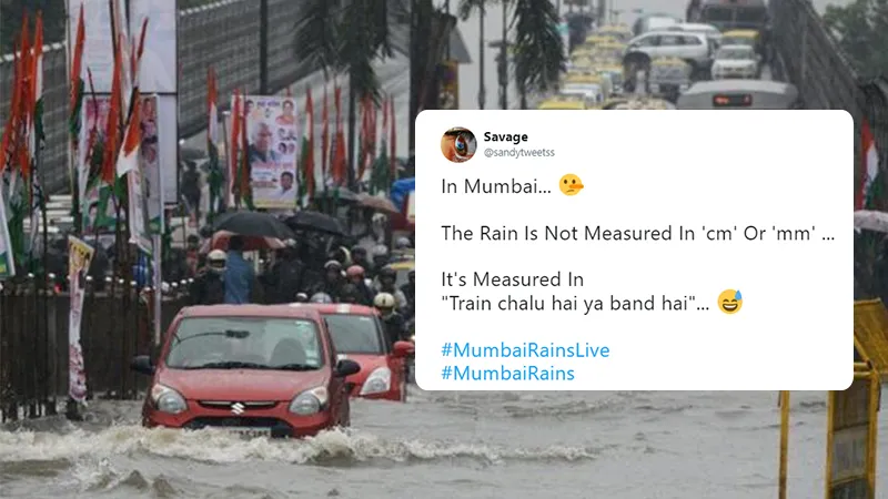 Mumbai rains tweets