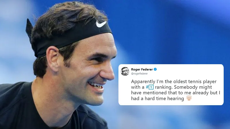 Roger Federer tweets