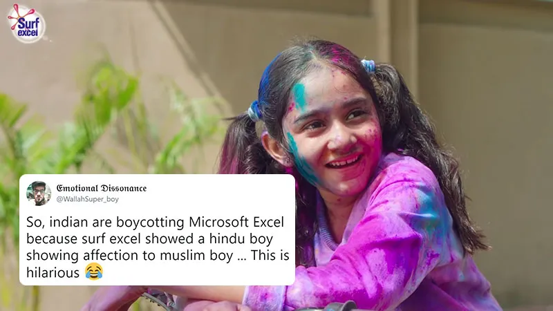 Snapchat-Snapdeal returns: Microsoft Excel bears brunt of  #BoycottSurfExcel, Twitter laughs - Social Ketchup
