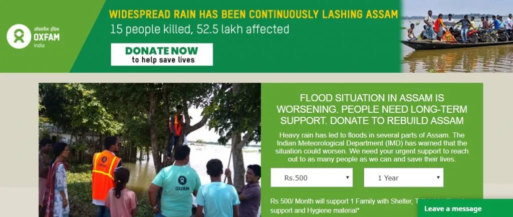Assam Relief Fund