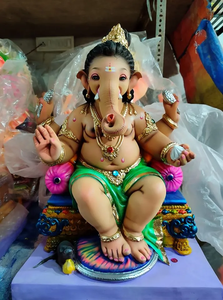 Eco-Friendly Ganpati Idols | Source: Facebook / Sayala Kala Kendra