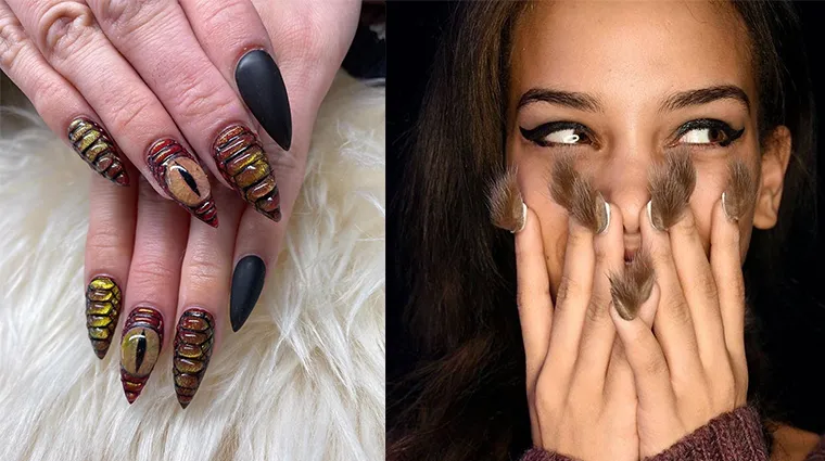 strange nail trends of the decade