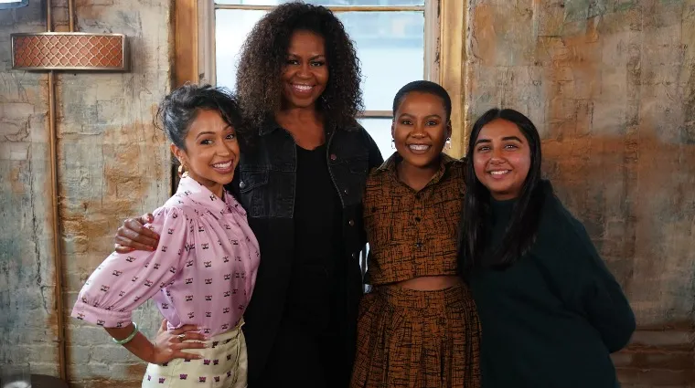 Prajakta Koli joins hands with Michelle Obama, Liza Koshy, And Thembe  Mahlaba for YouTube Creators for Change on Girls' Education - Social Ketchup